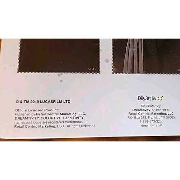 Star Wars: Ultimate Saga Colortivity Book LIKE NEW 2019 Disney - Picture 5 of 5